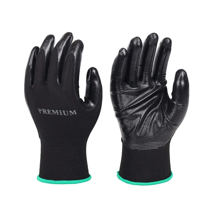 Nitrile Coated Work Gloves factory